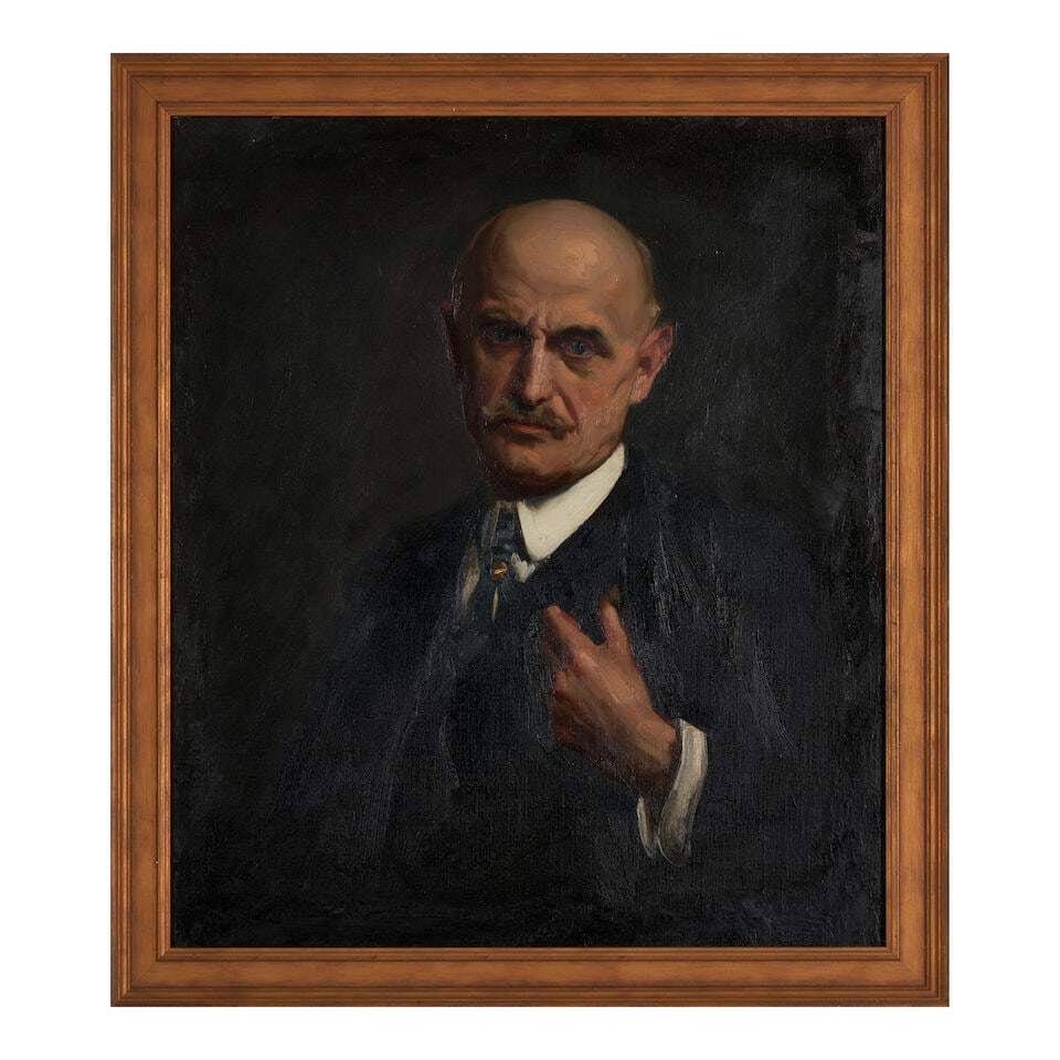 Sidney Edward Dickinson (1890-1980) Portrait of Charles P. Gruppe 29 x 25 in. (73.7 x 63.5 cm.) (1 of 1)