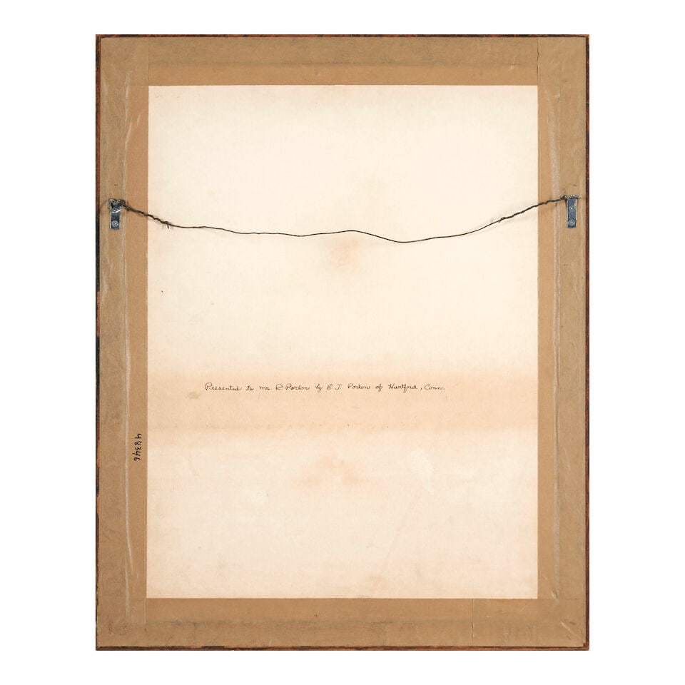 Penmanship Certificate Featuring Abraham Lincoln E. Horton, Hartford, Connecticut, c. 1880 - 3