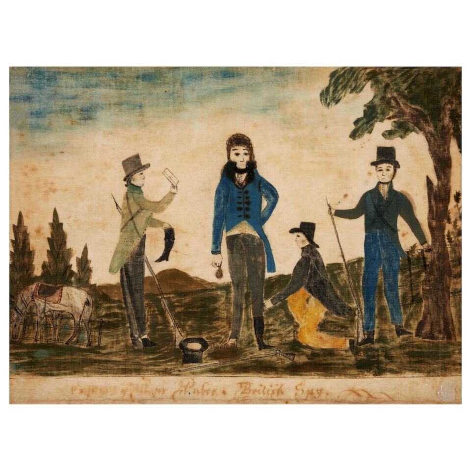 American School Capture of Major Andre, British Spy - 3