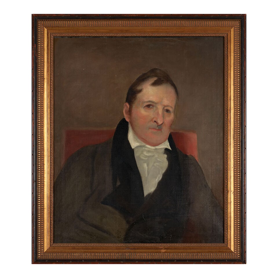William Giles Munson (1801-1878) Portrait of Eli Whitney (1 of 3)