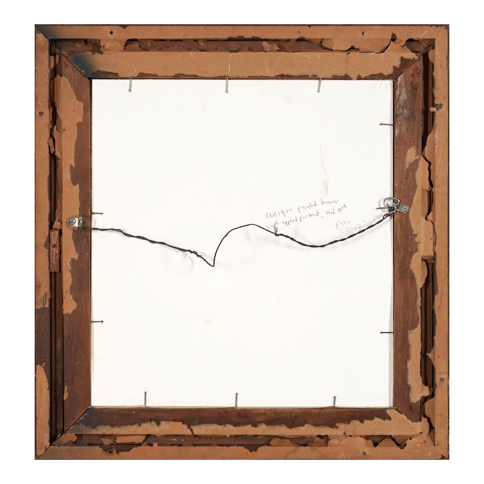 Painted Banner in Memory of George Washington United States, late 19th century - 2