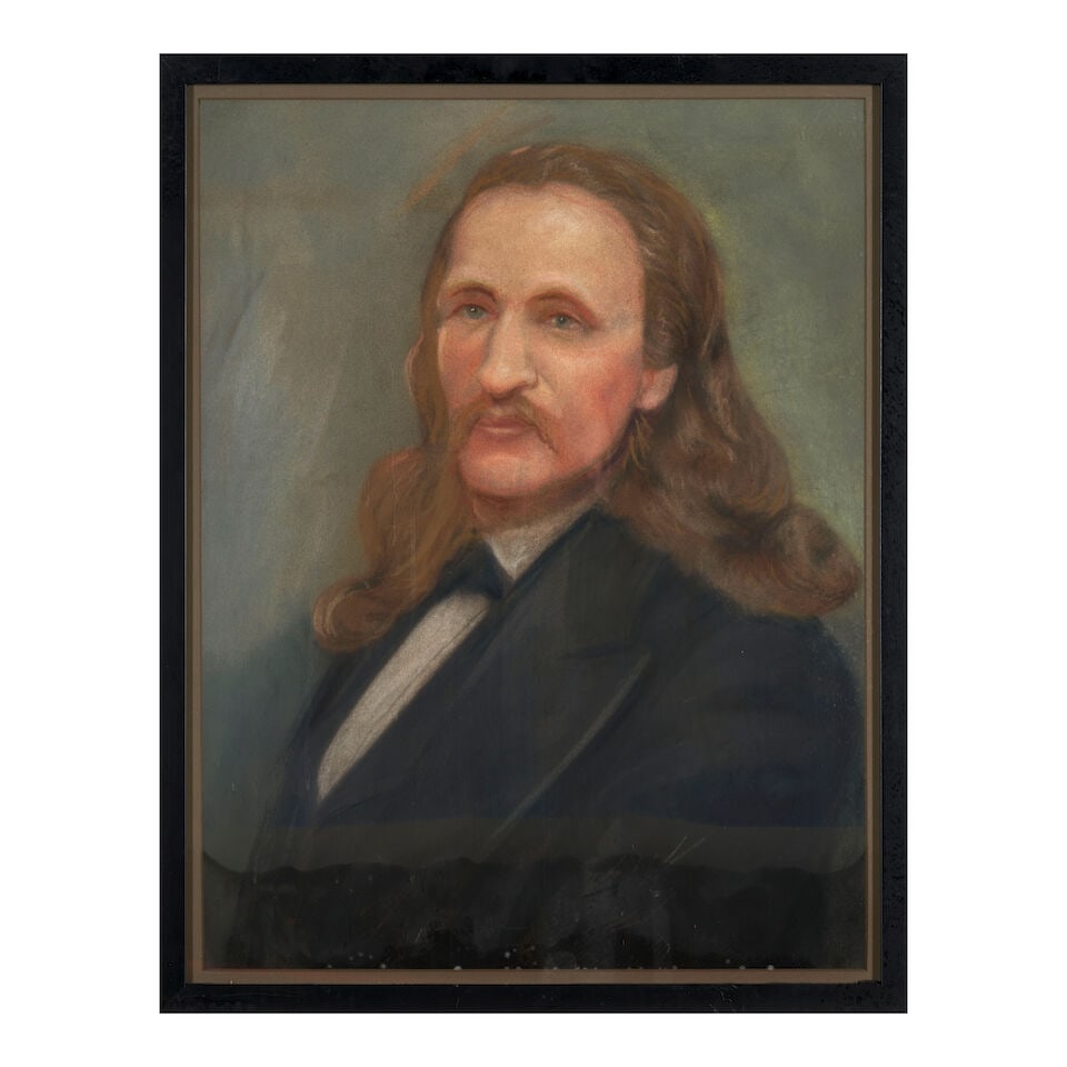 American School Portrait of Wild Bill Hickock, late 19th century (1 of 3)