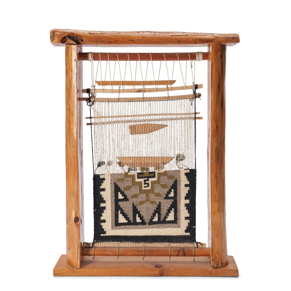 Doll-sized Loom United States, 20th century (1 of 2)