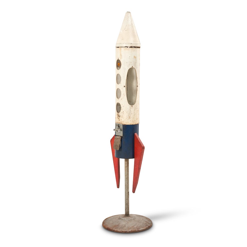 Rocketship Gumball Machine United States, c. 1950 - 2
