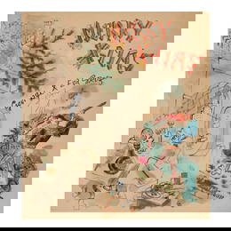 GEORGE GROSZ (1893-1959) Merry X-Mas 9 1/8 x 8 7/16 in (23.1 x 21.5 cm) (Executed circa 1950)