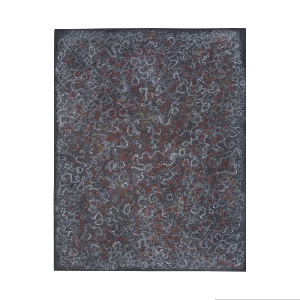 MARK TOBEY (1890-1976) Sans titre 1968: MARK TOBEY (1890-1976) Sans titre 1968 signé et daté 68 gouache et pastel sur papier signed and dated 68 gouache and pastel on paper 24.9 x 19.6 cm. 9 13/16 x 7 11