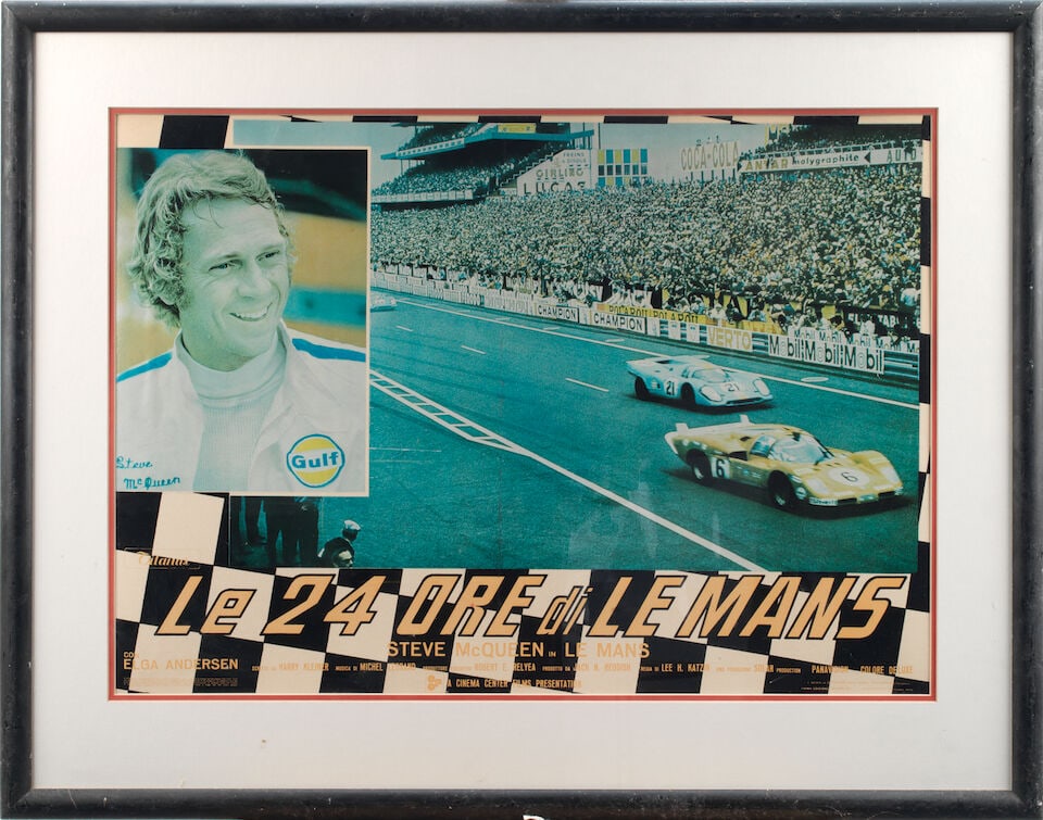 'Le 24 Ore di Le Mans' Italian film poster, first edition, 1971, (1 of 1)