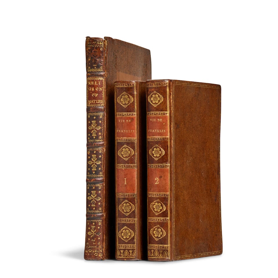 TWO BENJAMIN FRANKLIN ITEMS. FRANKLIN, BENJAMIN 1706-1790. 1. WOLLASTON, WILLIAM HYDE. 1766-1828... (1 of 1)