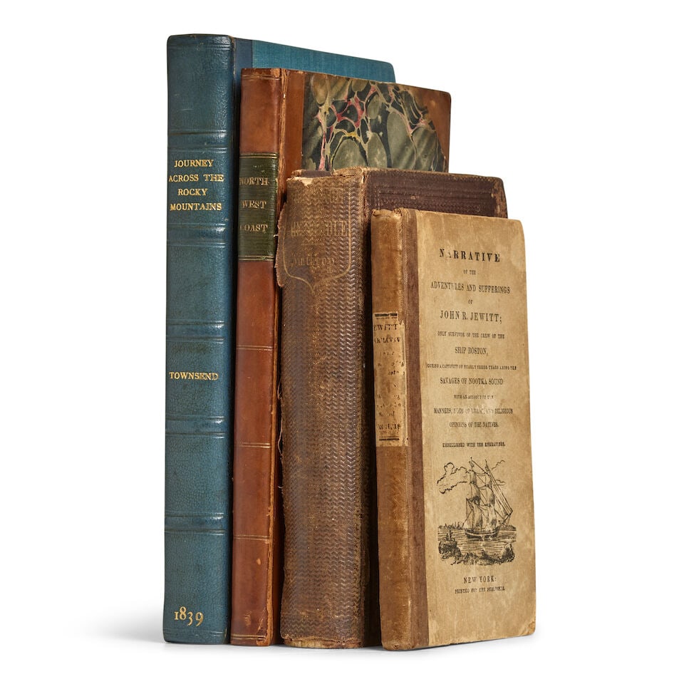 A GROUP OF BOOKS ON THE PACIFIC NORTHWEST [ALSOP, RICHARD] ed. 1761-1815. Narrative of the Adven... (1 of 1)