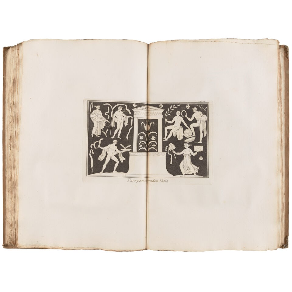 PASSERI, GIOVANNI BATTISTA. Picturae Etruscorum In Vasculis nunc primum in unum collectae.  Rome... (1 of 5)