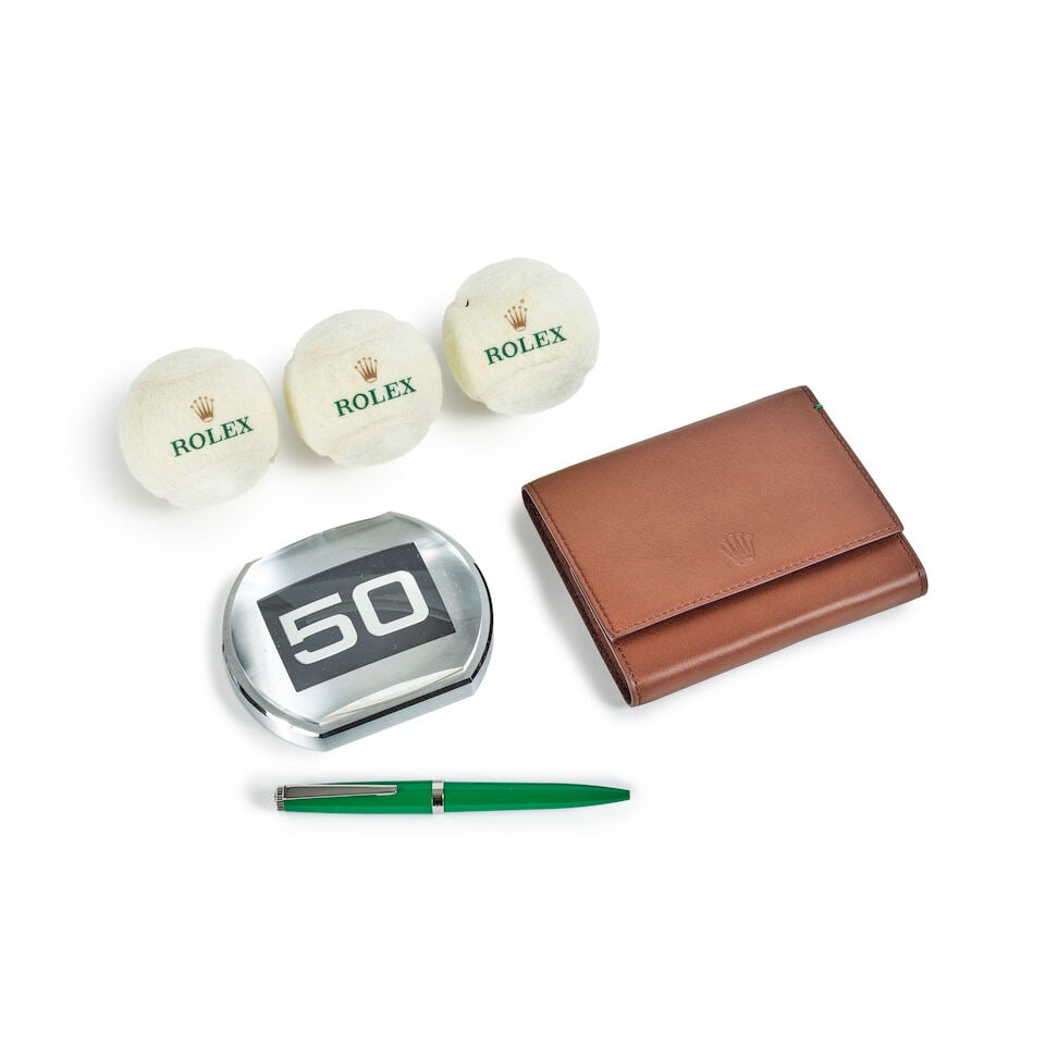 Rolex. A Lot of accessories (4) Rolex. Lot d'accessoires (4) (1 of 1)