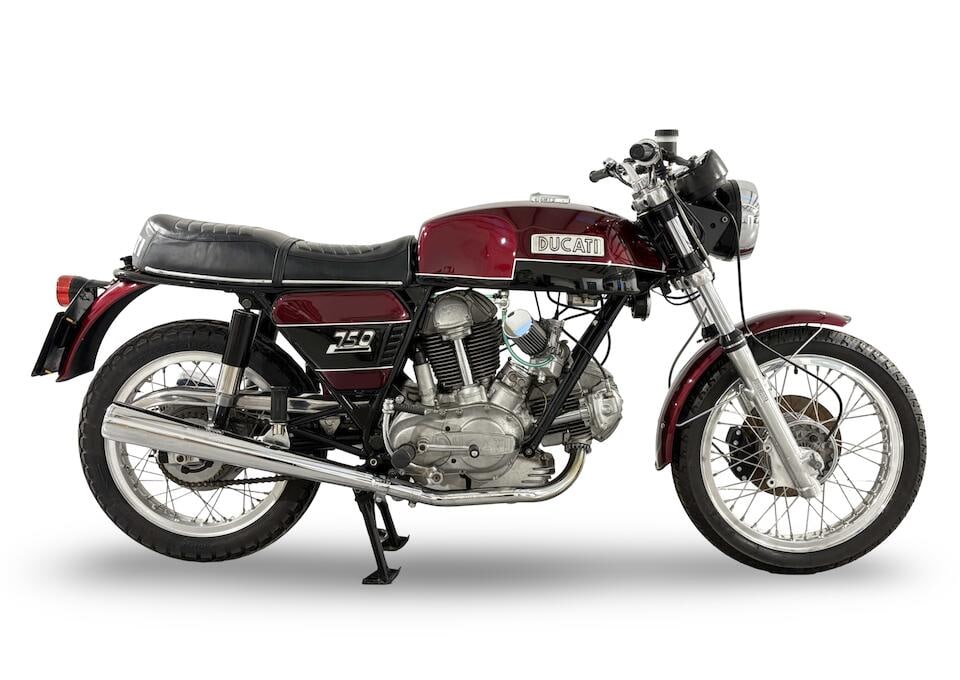 1974 Ducati 750 GT Frame no. DM750S 753769 Engine no. 754058 DM750 (1 of 20)