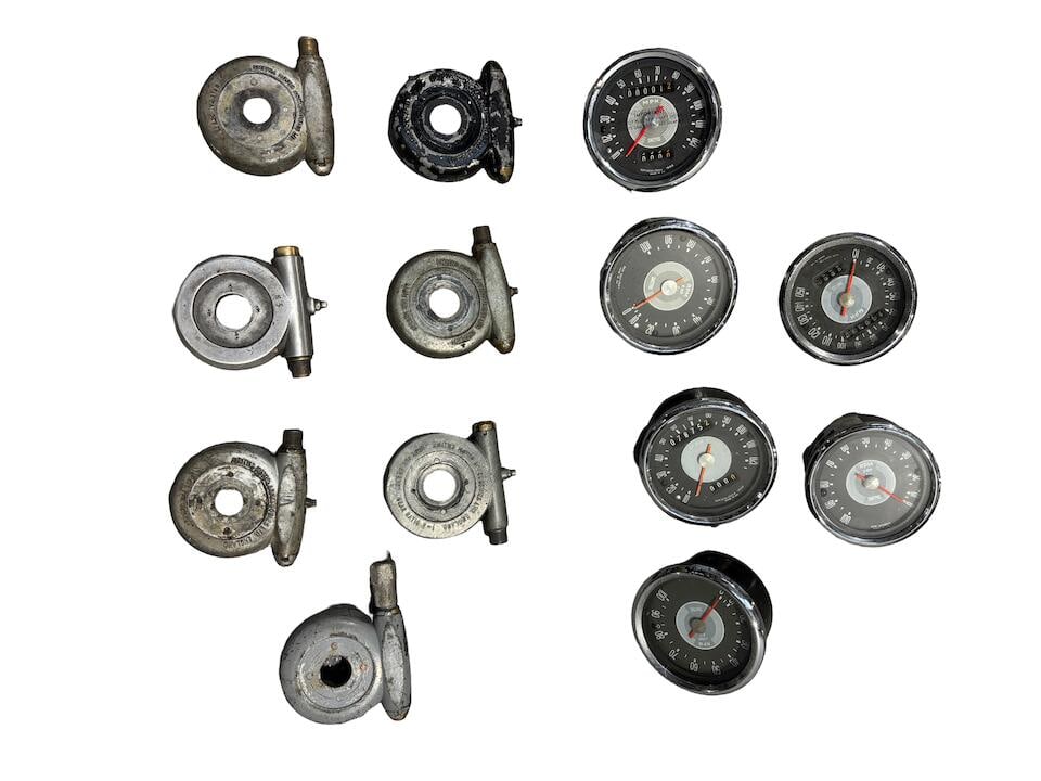 Property of a Deceased's Estate, Six Smiths speedometers ((Qty)) (1 of 1)