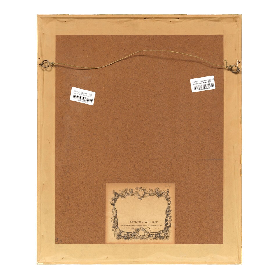 Evelyn de Morgan (British, 1855-1919) Study of a woman's head, looking over her shoulder - 3