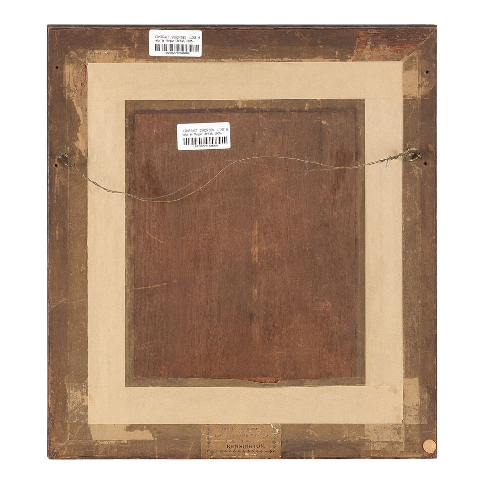 William de Morgan (British, 1839-1917) Study of a man's head - 3