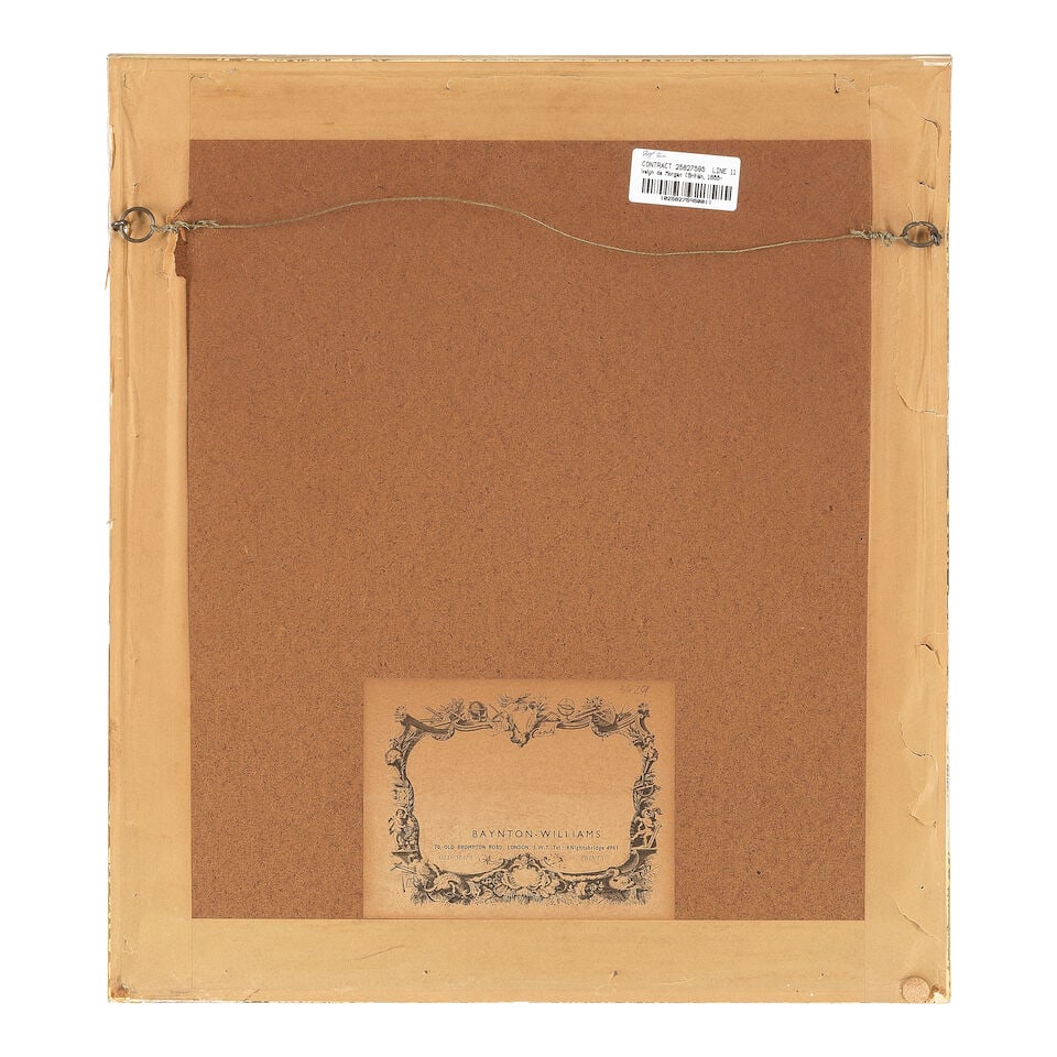 William de Morgan (British, 1839-1917) Two studies of figures in drapery - 5