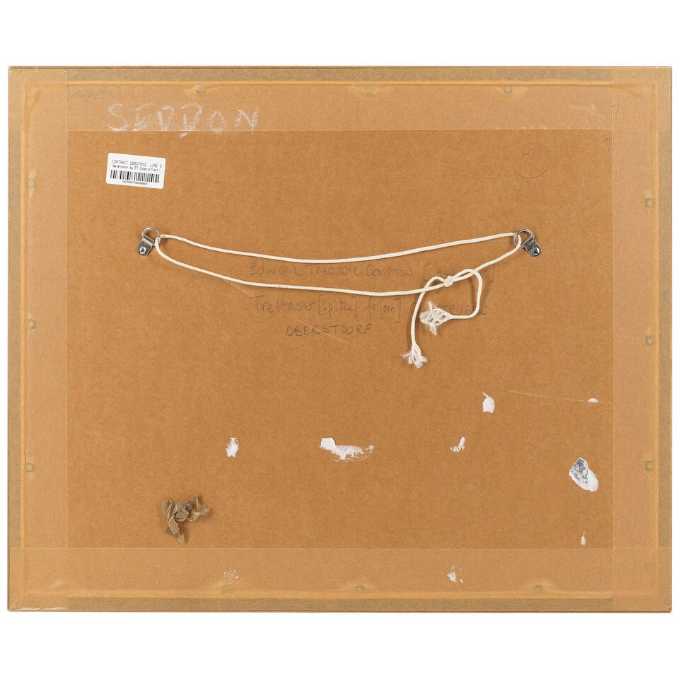 Edward Theodore Compton (British, 1849-1921) Trettachspitze from Gurstruben - 4