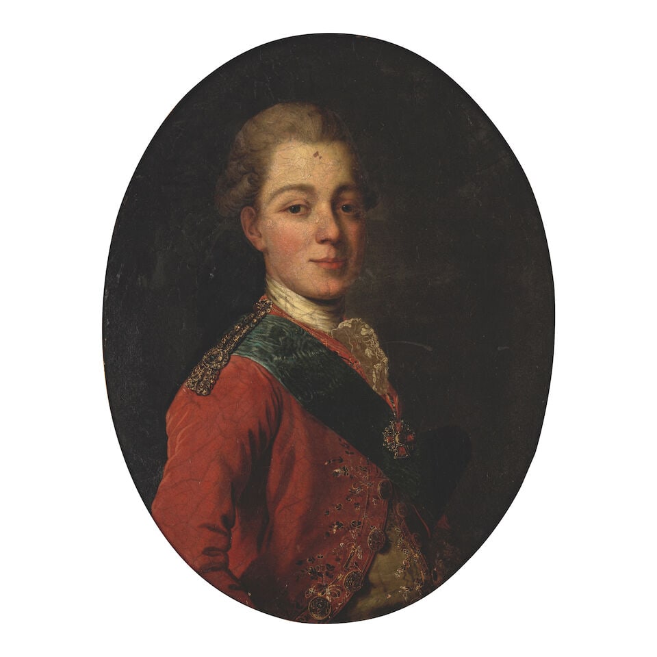 After Alexander Roslin Portrait of Grand Duke Pavel Petrovich (1 of 3)
