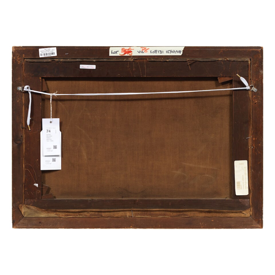 Sidney Richard Percy (British, 1821-1886) Cattle at a Ford on the East Lyn, North Devon - 3