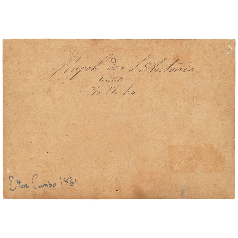 Ettore Cumbo (Italian, 1833-1899) Two views of the bay of Naples - 3