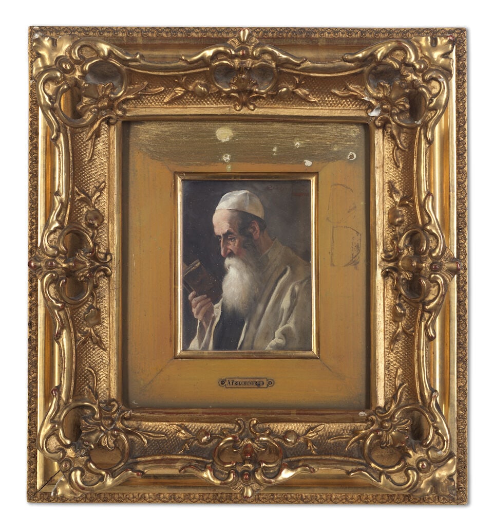 Alois Heinrich Priechenfried (Austrian, 1867-1953) Portrait of a rabbi - 2