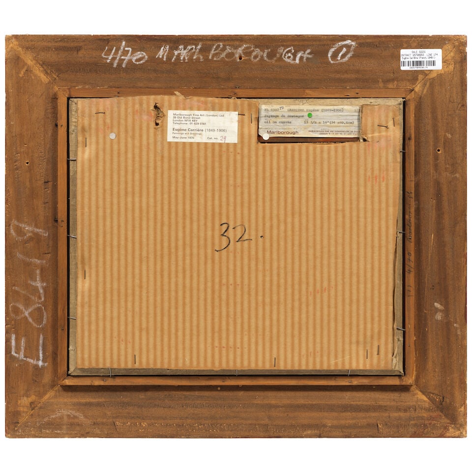 Eugène Carrière (French, 1849-1906) Paysage de Bretagne (Painted in 1893.) - 3