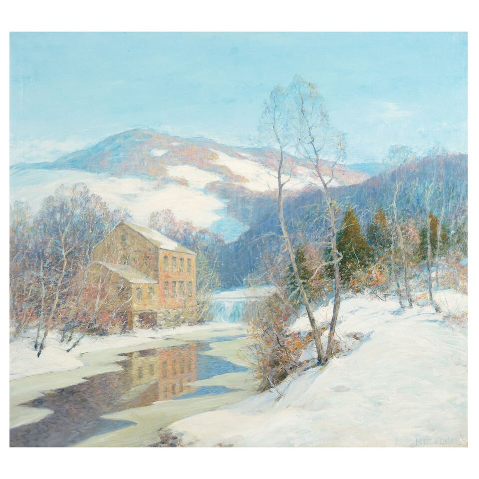 Ernest Albert (American, 1857-1946) Reflections (1 of 3)