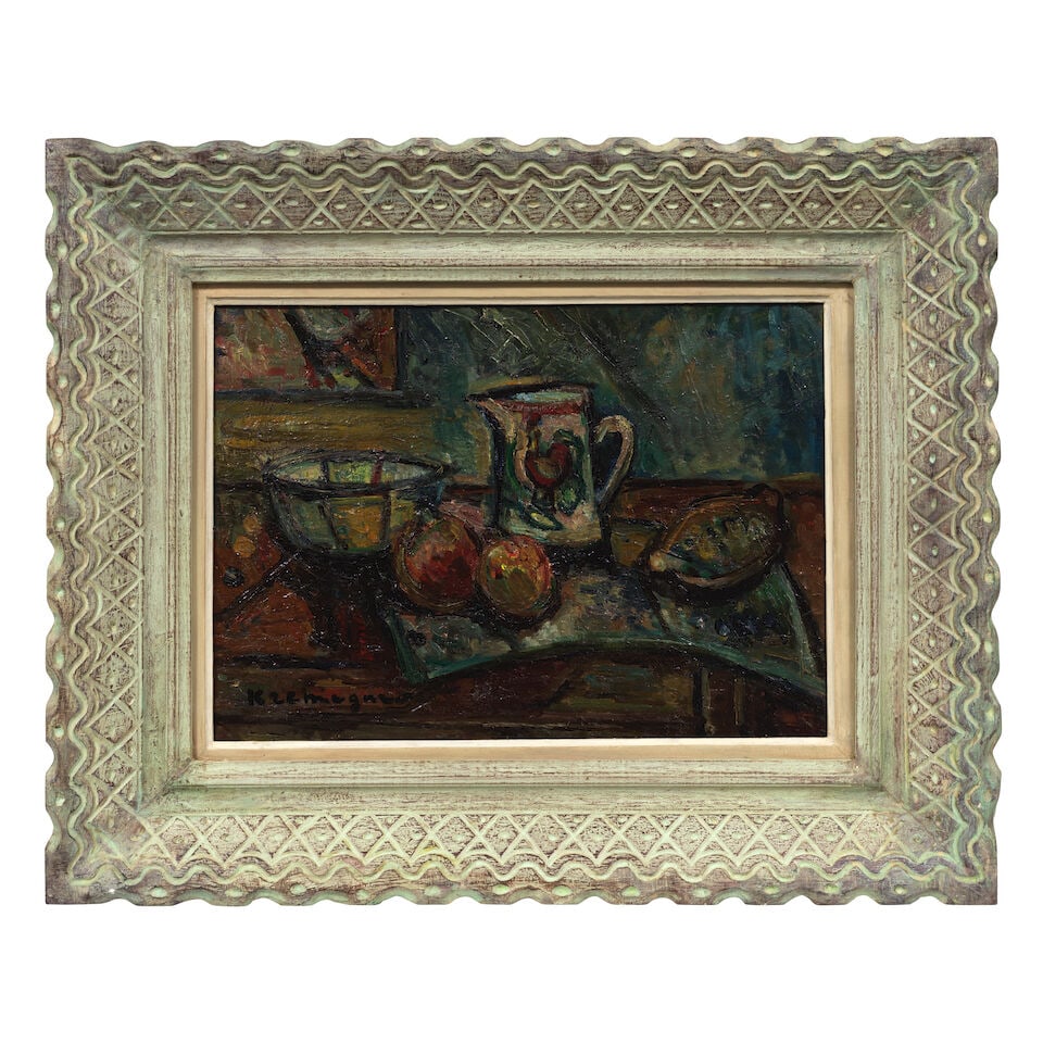 Pinchus Krémègne (Belarusian/French, 1890-1981) Still life with jug - 2