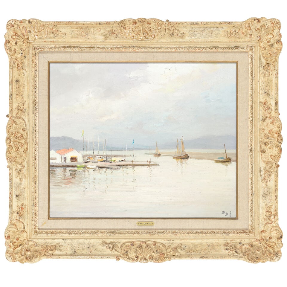 Marcel Dyf (French, 1899-1985) Voiliers en Proveance - 2