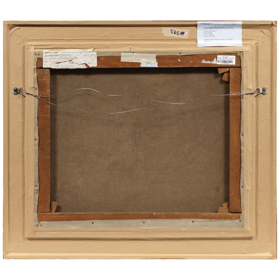 Edward Seago, RWS, RBA (British, 1910-1974) Spring in Merioneth I (Mawddach Valley - Looking West) - 3