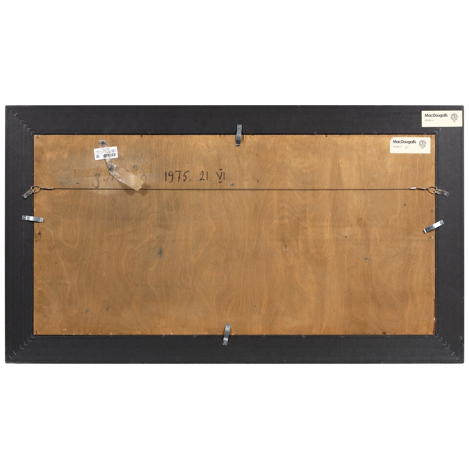 Avtandil Varazi (Georgian, 1926-1977) Still life with fish and Russian ephemera - 3