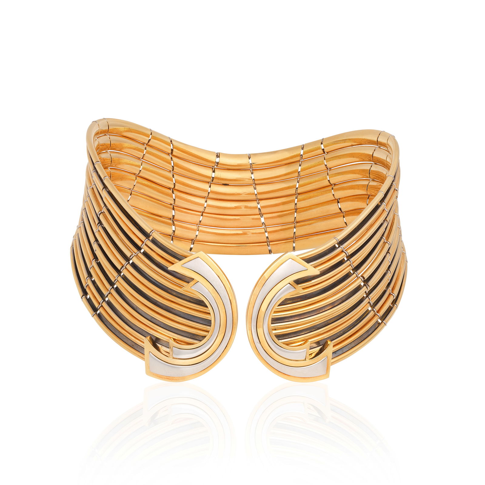 HEMMERLE: TRICOLOURED COLLAR (1 of 1)