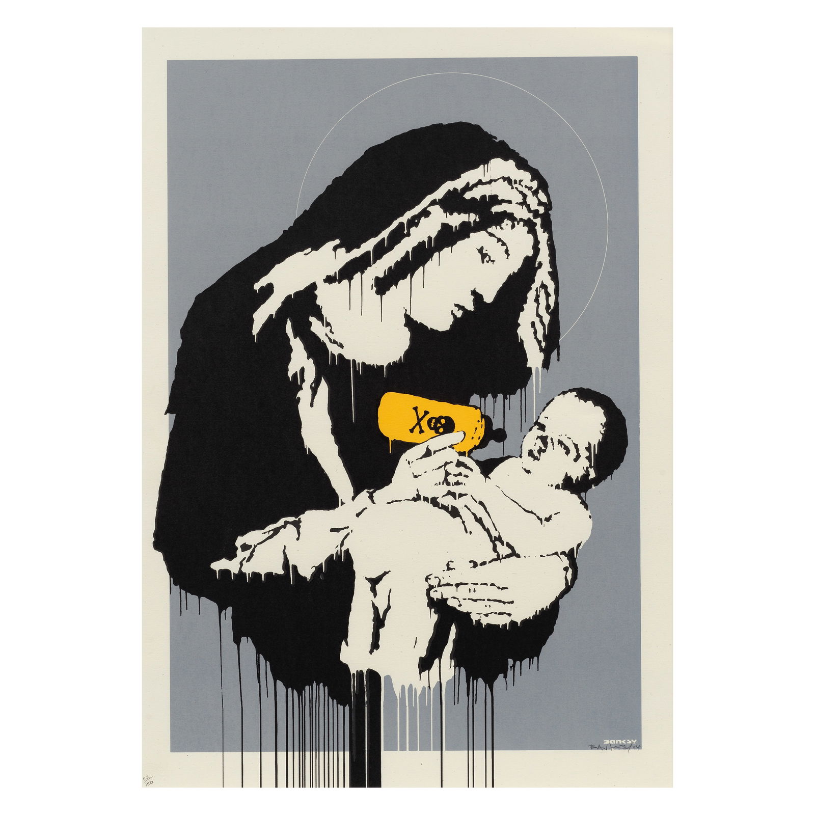 Banksy (British, born 1974) Toxic Mary Screenprint in colours, 2004, on wove paper, signed, date... (1 of 1)
