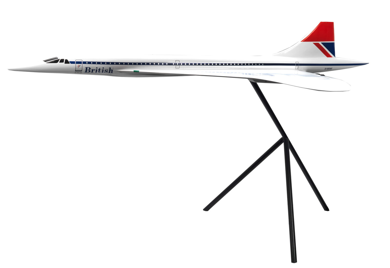 A rare 8ft British Airways Concorde composite model, 1980s, (1 of 1)