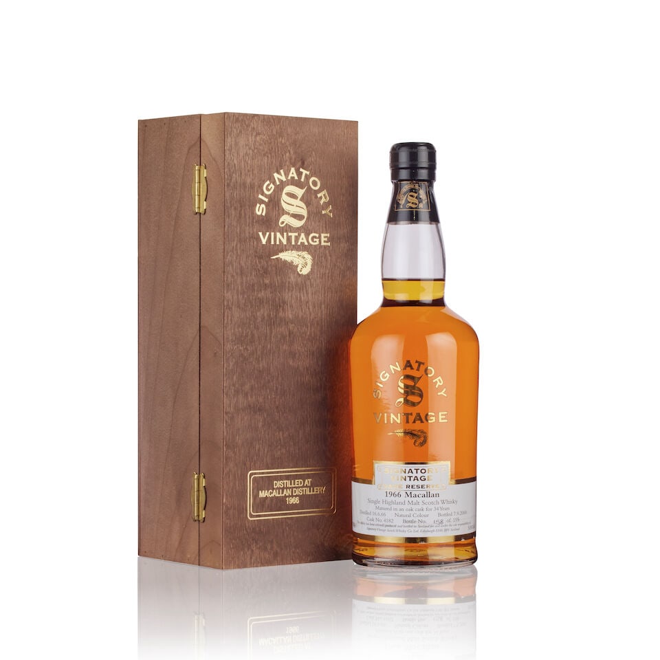 Macallan 34 Year Old, Signatory Vintage Rare Reserve, 1966 (1x 70cl) (1 of 2)