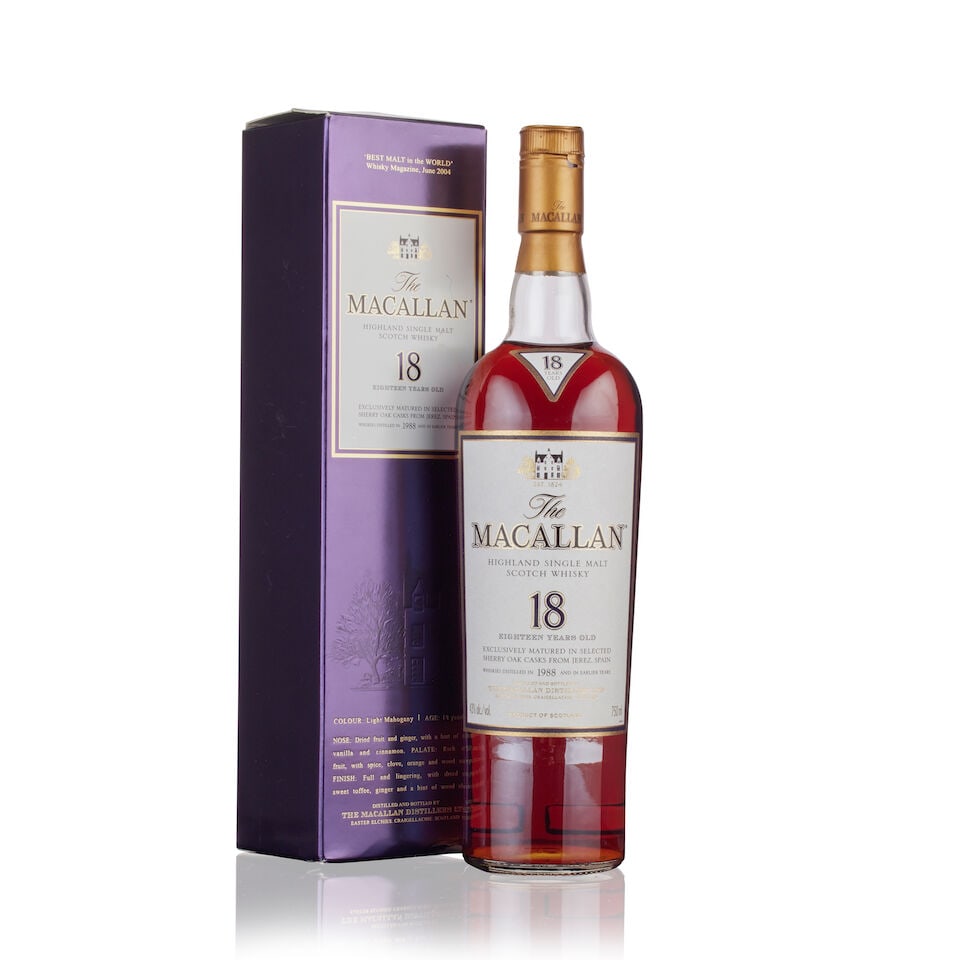 The Macallan 18 Year Old, 1988 (1x 75cl) (1 of 1)