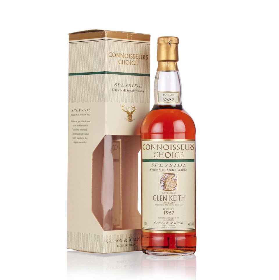 Glen Keith Connoisseurs Choice, Gordon & MacPhail, 1967 (1x 70cl) (1 of 2)