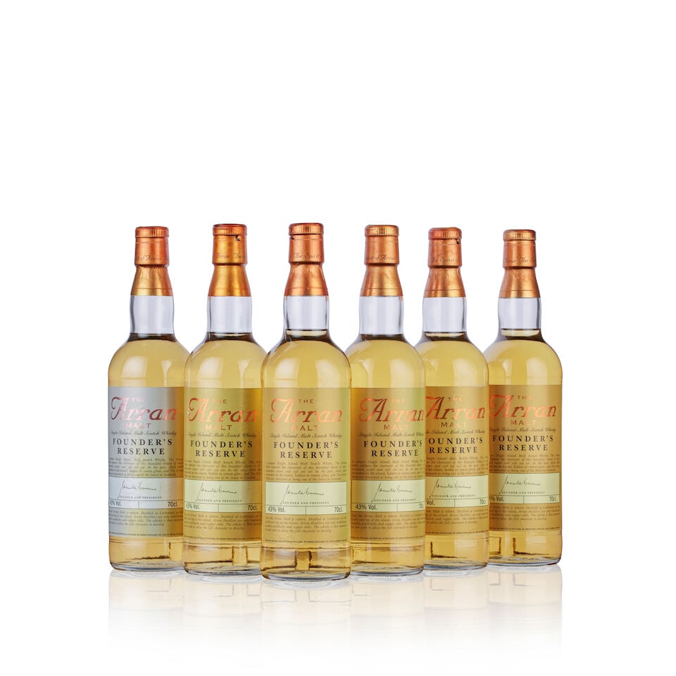 Arran Founders Reserve (6x 70cl) (1 of 1)