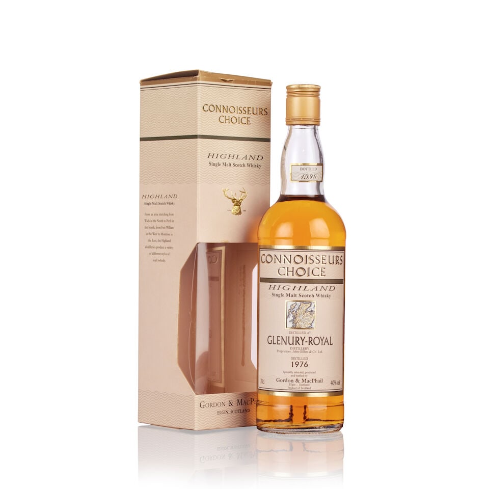 Glenury-Royal Connoisseurs Choice, Gordon & MacPhail, 1976 (1x 70cl) (1 of 2)