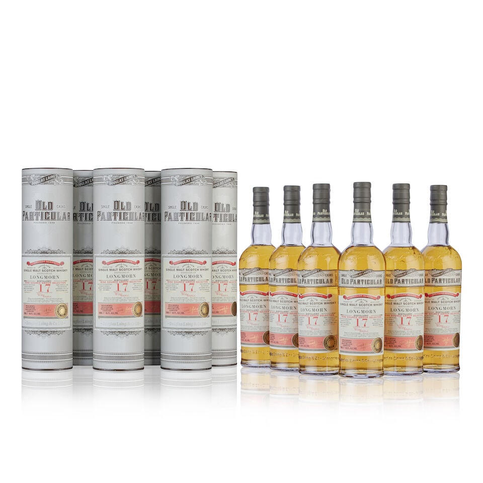 Longmorn 17 Year Old, Old Particular , 1997 (6x 70cl): Longmorn 17 Year Old, Old Particular , 1997 (6x 70cl) Region: Speyside, single malt Fill Level: filled to 70cl Capsule: good condition Label: good labelling Packaging: in original carton Alcohol conte