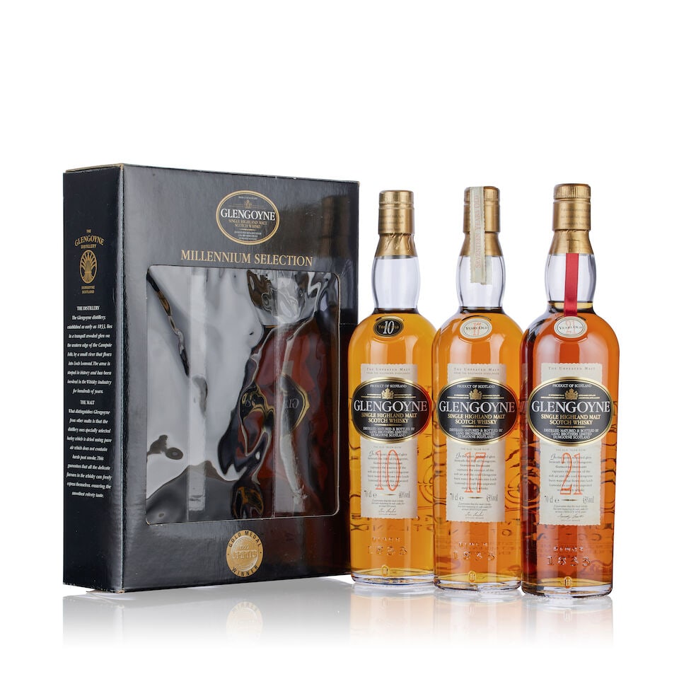 Glengoyne 21 Year Old (1x 70cl) Glengoyne 17 Year Old (1x 70cl) Glengoyne 10 Year Old (1x 70cl) (1 of 2)