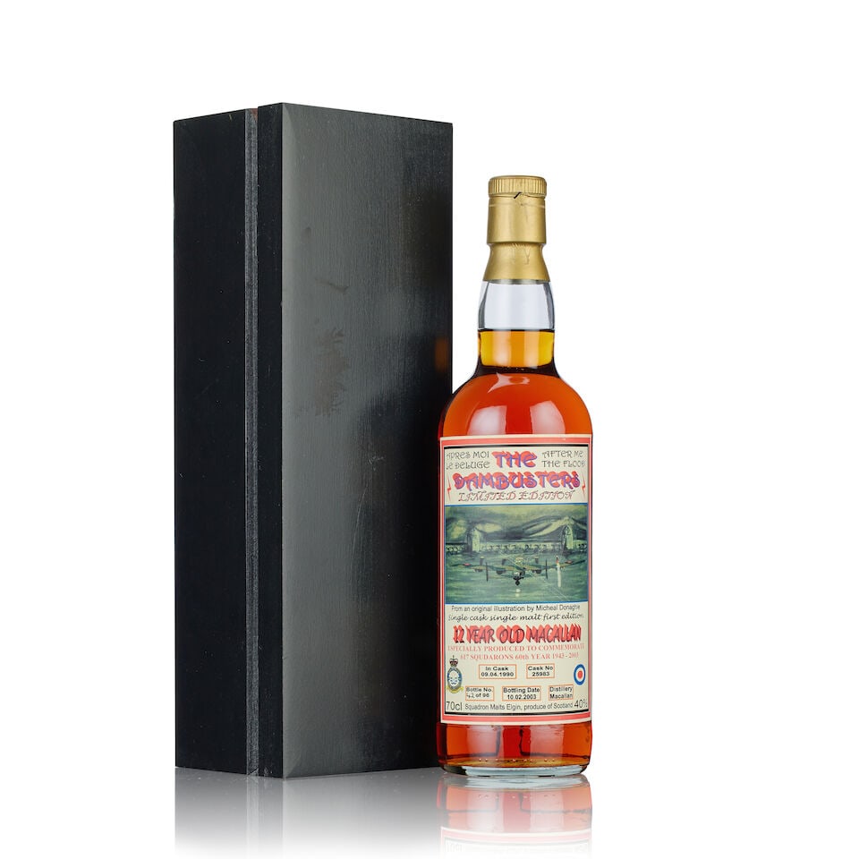 The Macallan 12 Year Old Dambusters, 1st Edition, 1990 (1x 70cl) (1 of 2)