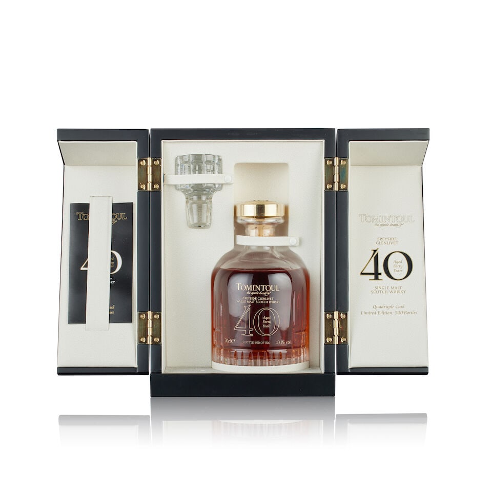 Tomintoul 40 Year Old Quadruple Cask , 1974 (1x 70cl) - 2