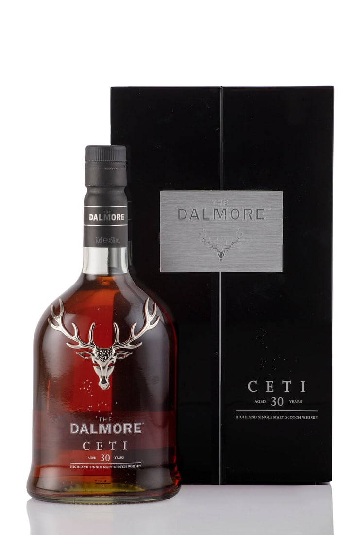 Dalmore Ceti 30 Year Old (1x 70cl): Dalmore Ceti 30 Year Old (1x 70cl) Region: Highlands, single malt Fill Level: into neck Capsule: good condition Label: engraved labelling Packaging: in original presentation case Alcohol content: 45%