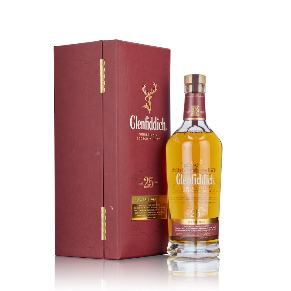 Glenfiddich 25 Year Old Rare Oak (1x 70cl) (1 of 2)