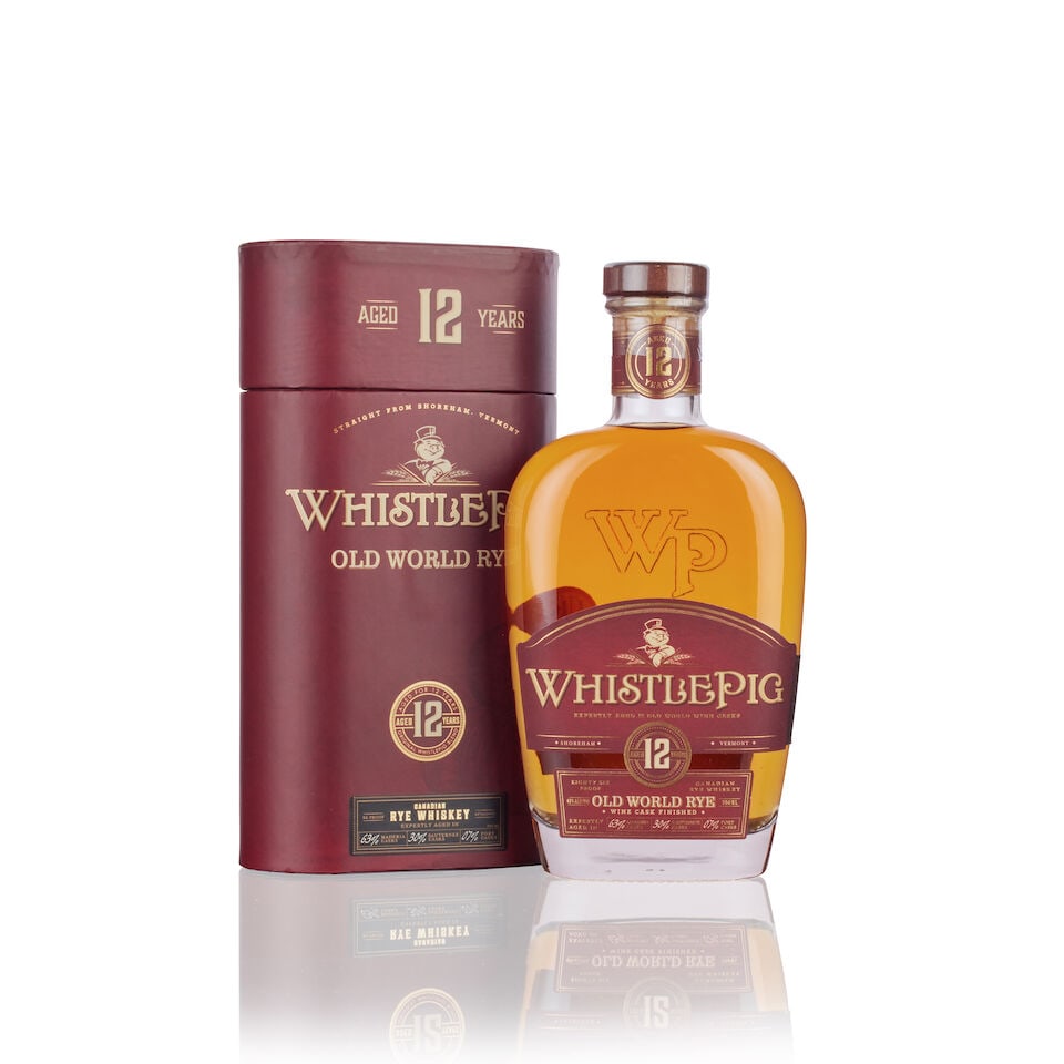 Whistlepig 12 Year Old Rye Wine Finish ( ): Whistlepig 12 Year Old Rye Wine Finish ( ) Region: Canada, Rye Whiskey Fill Level: filled to 70cl Capsule: good condition Label: good labelling Packaging: in original presentation box Alcohol