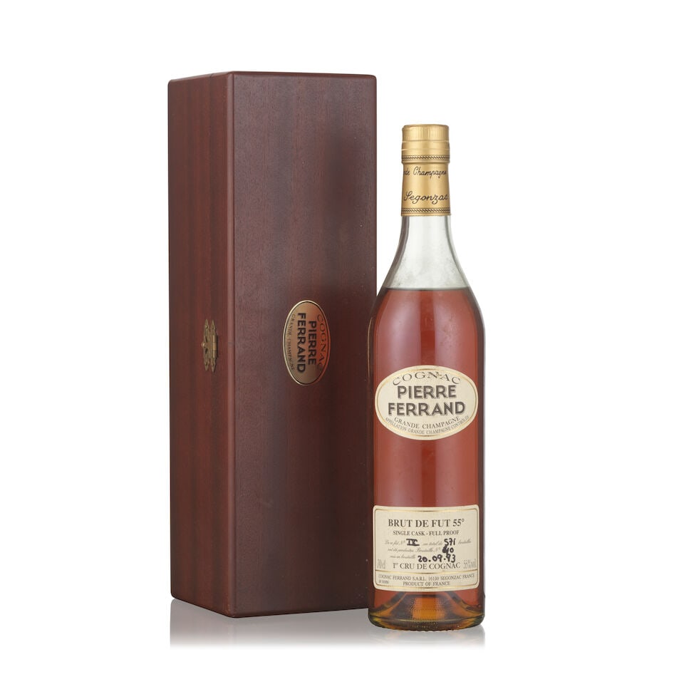 Cognac Pierre Ferrand Brut de Fut 55 (1x 70cl) (1 of 2)