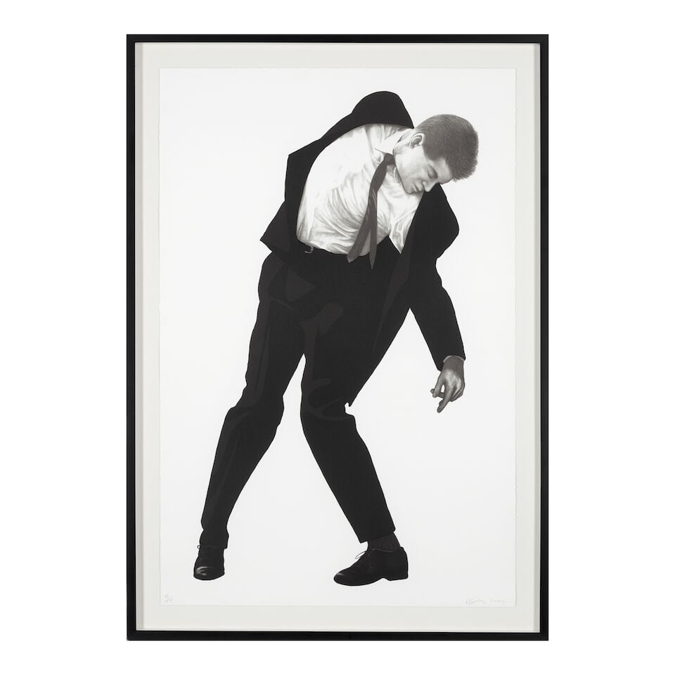 Robert Longo (born 1955); Max, from Men in Cities; - 2
