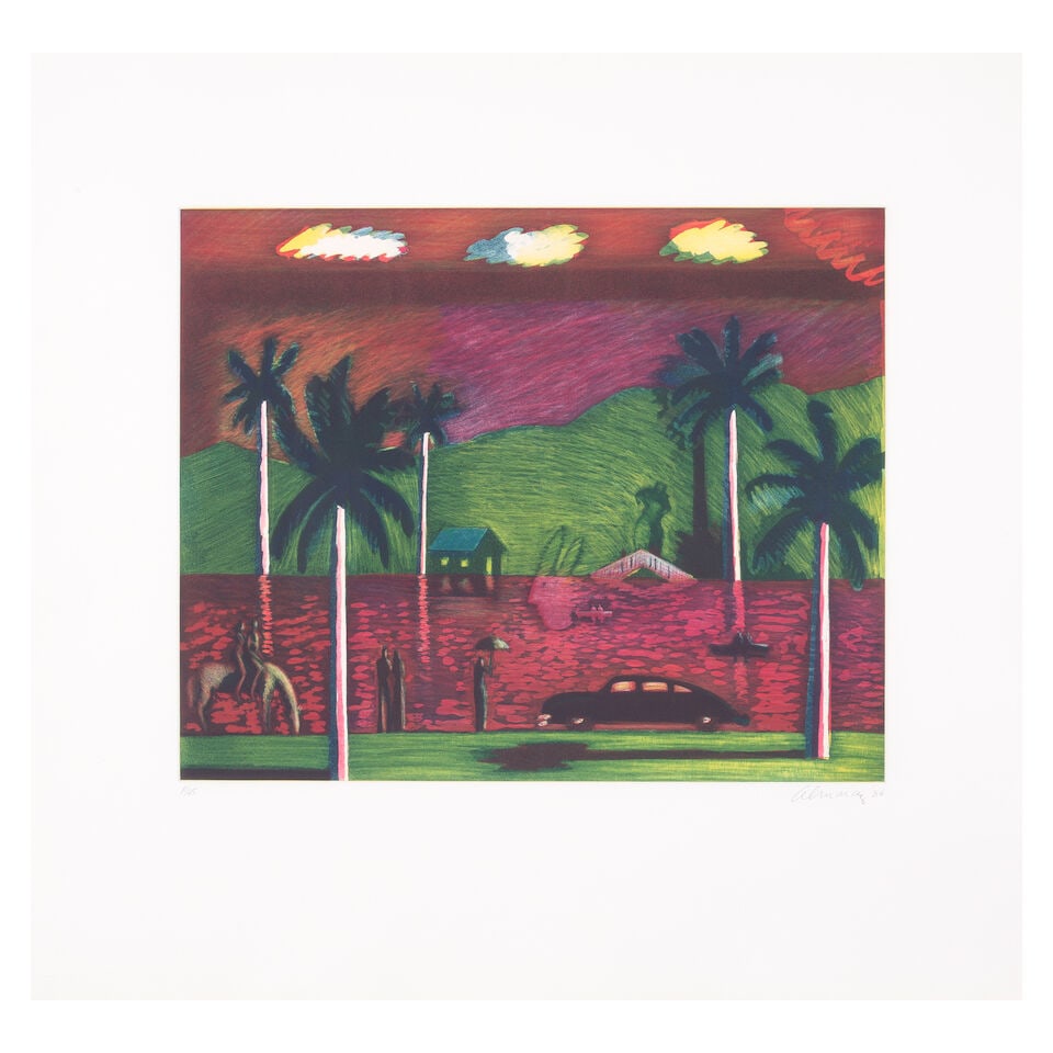 Carlos Almaráz (1941-1989); Red Lake; (1 of 1)