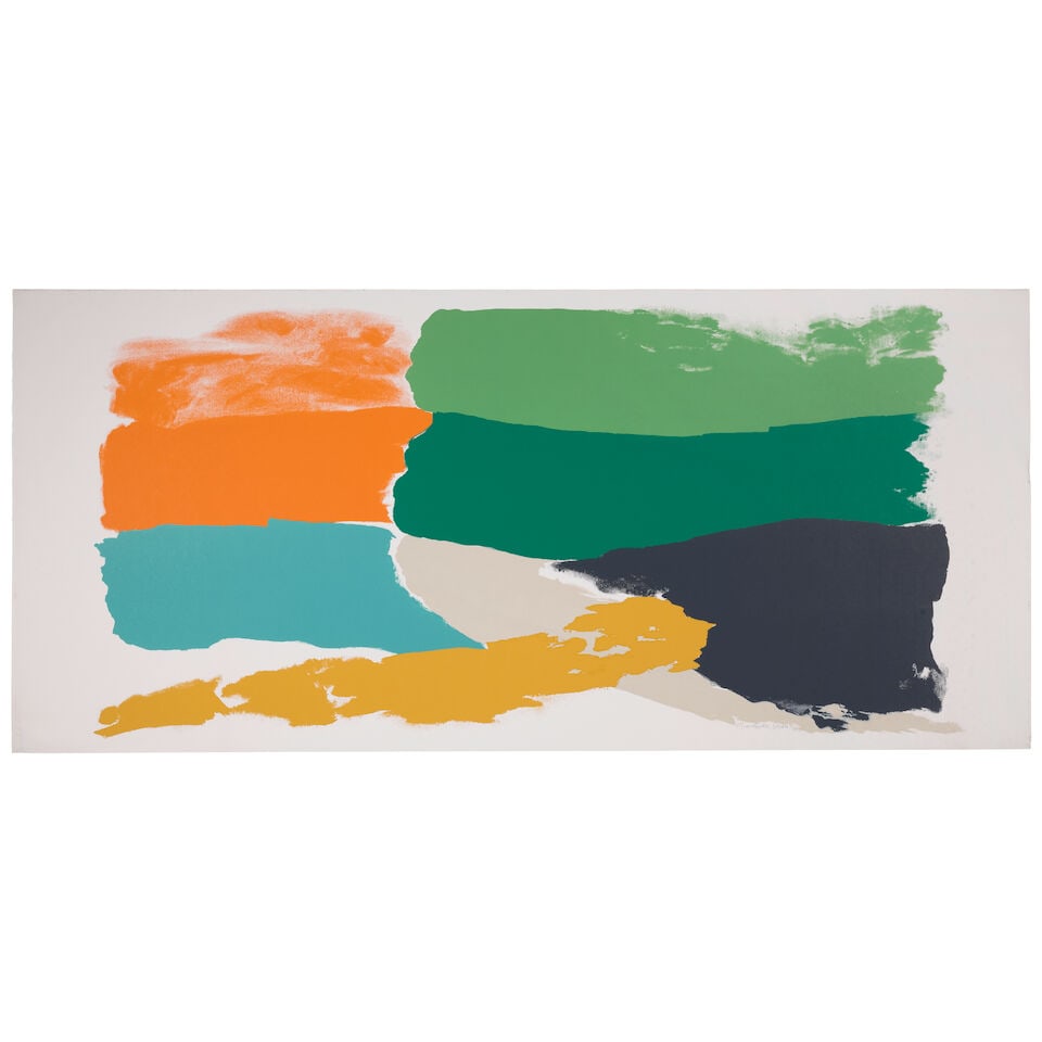 Friedel Dzubas (1915-1994); Untitled; (1 of 1)